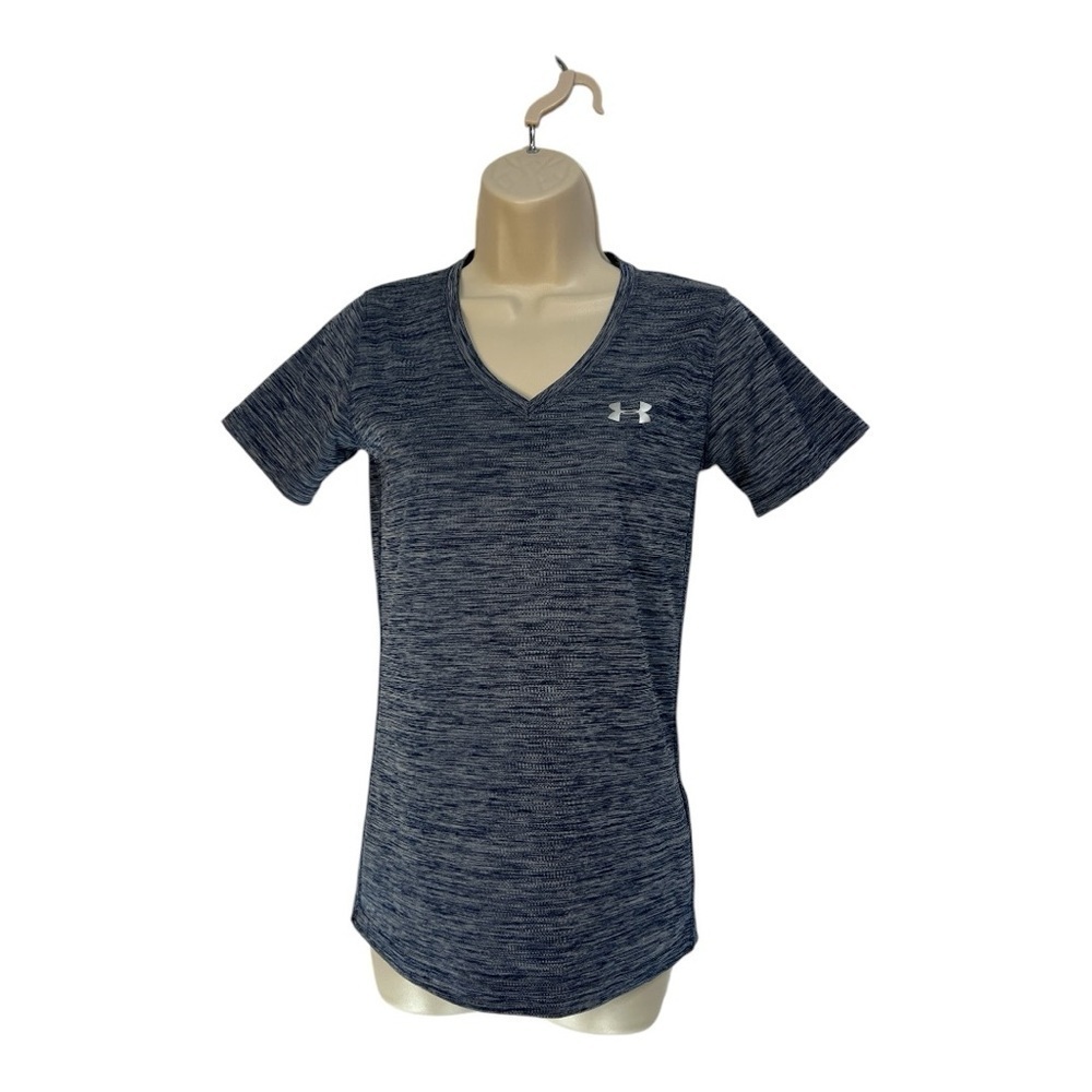 Under Armour V Neck Loose Heat Gear Top size Small
